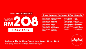 Search for cheap tickets for agri to penang. Airasia Offers Fixed Fares For All Domestic Flights Rm88 All In Within West Or East Malaysia