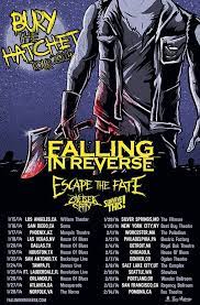 Falling In Reverse And Escape The Fate Bury The Hatchet Tour Announced Falling In Reverse Escape The Fate Fate