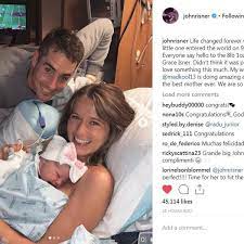 Personal life, husband john isner. John Isner And Wife Madison Welcome Hunter Grace Sports Greensboro Com