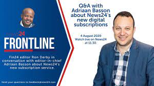 | the uk version of the bbc news service now for the world. Watch Live Frontline Q A With News24 Editor Adriaan Basson On Digital Subscriptions News24