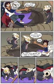 comic] Liliths first night at the Owl House. It... its an experience. :  rTheOwlHouse