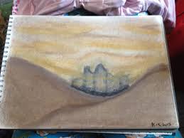 Outside The Silo Fan Art Based On Hugh Howey S Novel Wool Done Using Derwent Xl Graphite Blocks Inscribe Pastels And Farrel And Art Base Fan Art Art Works