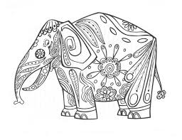 Disegno Elefante Per Bambini Preferito Mandala Animali Da Stampare