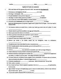 But the answers starting with number one is: Realidades 2 Capitulo 5a Vocab Quiz Practice Natural Disasters And Emergencies