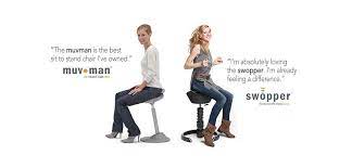 swopper muv man sit to stand active chair man