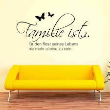 Schriftzug Familie Ist Wandtattoo