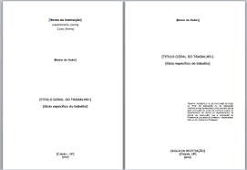 Capa De Trabalho Normas Da Abnt Capa Contra Capa Trabalho Abnt Contra Capa Trabalho Capas De Trabalhos Contracapa De Trabalho
