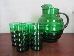 Vintage depression bottle green anchor hocking glass ashtray. February 2013 Yesterday S Treasures