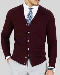 Vintage 1990s era mens burgundy cardigan from jantzen. Parity Maroon Cardigan Outfit Mens Up To 72 Off