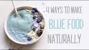 How to make blue food colouring How To 4 Natural Blue Food Dye Methods Youtube
