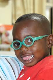 Your support helped Kingsley see again