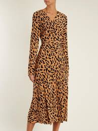 A diane von furstenberg (dvf) wrap dress is a must for any woman. Diane Von Furstenberg Leopard Dress Online Shopping