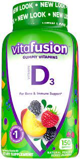 Buy Vitafusion Vitamin D3 50mg Peach Blackberry Strawberry 150 Count Online In Cameroon B004xlrtuq