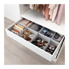Https Www Ikea Com No No P Komplement Boks 8 Stk Lys Gra S79260844 Ikea In 2021 Ikea Closet Organizer Ikea Ikea Komplement