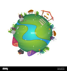 Download premium psd / image of retro floral poster template, modern aesthetic orange halftone, save the earth design psd by mook about graphic poster, save earth, vintage, abstract, and flyer 4196629. Green Peace Earth Miniature Planet Globe Concept Showing A Green Peaceful And Animals Herbivore Life Stock Photo Alamy