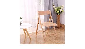 Get away from the cold steel, from the plastic, and get yourself some wood folding chairs. Ql Folding Chairs Chair Desk Chair Computer Chair Basic Wood Paint Modern Solid Wood Folding Home Leisure All Wooden Chairs Restaurant Chairs Amazon De Kuche Haushalt