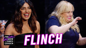 To tense the muscles involuntarily in anticipation of discomfort i cannot help flinching when i hear the dentist's drill. Flinch W Priyanka Chopra Jonas Rebel Wilson Youtube
