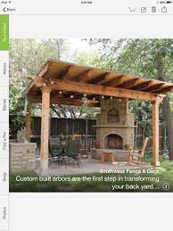 For Possible Outdoor Kitchen Another Single Slanted Roof Backyard Pergola Outdoor Kitchen Outdoor Structures