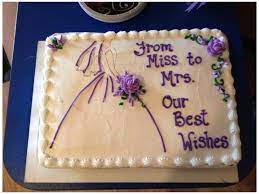 Bridal Shower Cake Ideas Bridal Shower Cake I Like The From Miss To Mrs Quote Maybe Bridal Shower Cake Sayings Wedding Shower Cakes Bridal Shower Cakes