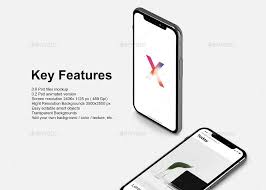 Phone X App Presentation Mock Up Presentation App Mockup