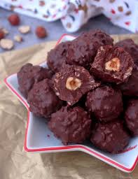 Rocher Chocolat Praline Vegan Perle En Sucre Rochers Chocolat Perle En Sucre Chocolat Praline