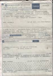 Formularele tip completate, contract/factura de dobandire tradusa, carte de identitate, cartea de identitate vehe tradusa [daca din contractul sau factura de cumparare nu rezulta data primei inmatriculari, toate in copie si original. Acte Auto Italia Ce Acte Auto Imi Trebuie Daca Cumpar Un Autovehicul Din Italia Inmatriculat Ro