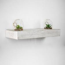 Get free shipping on qualified white bathroom shelves or buy online pick up in store today in the what are the shipping options for white bathroom shelves? Whitewashed Wood Floating Shelf 24 In Kirklands