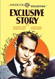 Amazon.com: Exclusive Story : George B. Seitz, Franchot Tone, Madge Evans,  Stuart Erwin, Joseph Calleia, Robert Barrat: Movies & TV