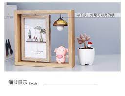 创意轻奢北欧个性铁艺相框摆台ins木质双面相架简约现代摆件6寸六 tmall com天猫 in 2020 floating shelves decor home decor