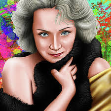 Marlene Dietrich and Melvyn Douglas Digital Art by Retro Movie Posters