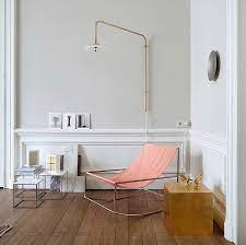 rocking chair and hanging lamp by muller van severen furniture home decor home