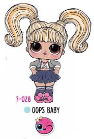 What hair color will you choose for this doll? L O L Surprise Makeover Series Hair Goals 1 028 Oops Baby Kids Time