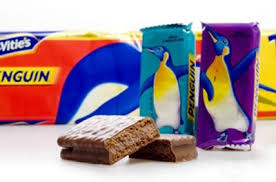 Designer Birds Penguin Penguins Mc Vities Biscuit Bar