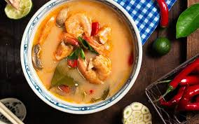 I love the combination of the sourness from raw mango, sweetness from the coconut milk and the spiciness from chili powder. Goan Fish Or Prawn Curry With Raw Mango Dine With Val