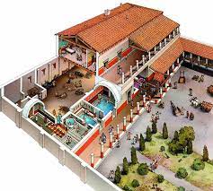 This is part of a virtual roman domus (home) that you can walk around in and see what a roman home looks like. Ancient Roman Homes Domus Insulae Villa Crystalinks