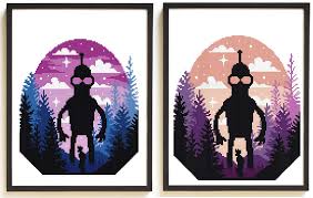 Have some fun stitching our home planet! Futurama Cross Stitch Pattern Spotlight Lord Libidan