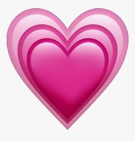 Heart Emoji Iphone Emojiip Pink Sticker Png Tumblr - Growing Pink Heart Emoji, Transparent Png , Transparent Png Image - PNGitem