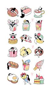 Browse and download hd snapchat stickers png images with transparent background for free. Comfort Food Snapchat Sticker Set On Behance