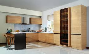 China Complete Kitchen Cabinet With Teak Veneer Finish China Kitchen Cabinet Kitchen Furniture