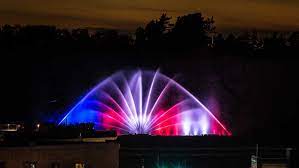 Be sure to end the day gazing along the waterfront channel. Grand Haven Musical Fountain Michigan