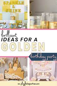 Free shipping on orders over $25 shipped by amazon. 30 Brilliant Ideas For A Golden Birthday Party