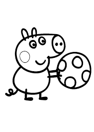 Peppa pig con george e i suoi tanti amici da stampare e colorare. 54 Disegni Di Peppa Pig Da Colorare Pianetabambini It
