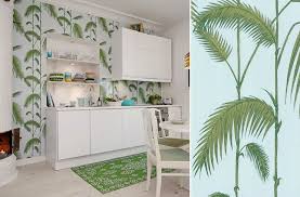 Collection de papier peint cuisine, avec des designs incroyablesavec lequel vous pouvez donner de la profondeur et de la couleur à vos murs et créer achetez en ligne le design de papier peint cuisine que vous aimez le plus et vous ne le regretterez pas. Un Air De Printemps Souffle Dans La Cuisine Blog Au Fil Des Couleurs Papiers Peints Et Decors Muraux