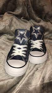 Dallas Cowboys Converse Shoes Sports Shoes Etsy In 2021 Dallas Cowboys Shoes Sport Shoes Converse