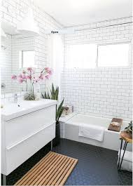Hexagon Bathroom Floor Tile Centsational Style Relaxing Bathroom White Bathroom Designs Bathroom Inspiration
