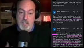 I thought I read somewhere that Jen Mccabe gave a fake name at some point.  When did she do this and what were the circumstances behind it? Was she  ever asked about