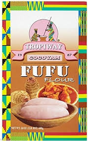 Fufu, also known as foofoo, foufou, fufou, gari and many other names and variations, is a staple food in west african cuisine, often used as a side dish for dipping in stews and traditional west african. Tropiway Fufu Flour Cocoyam 24x2lb 11241788