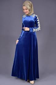 Saks Mavisi Kadife Elbise Elbise Elbise Modelleri The Dress