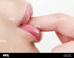 Suck lip hi-res stock photography and images - Alamy