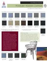 Powder Coat Color Charts Mile High Powder Coating Inc